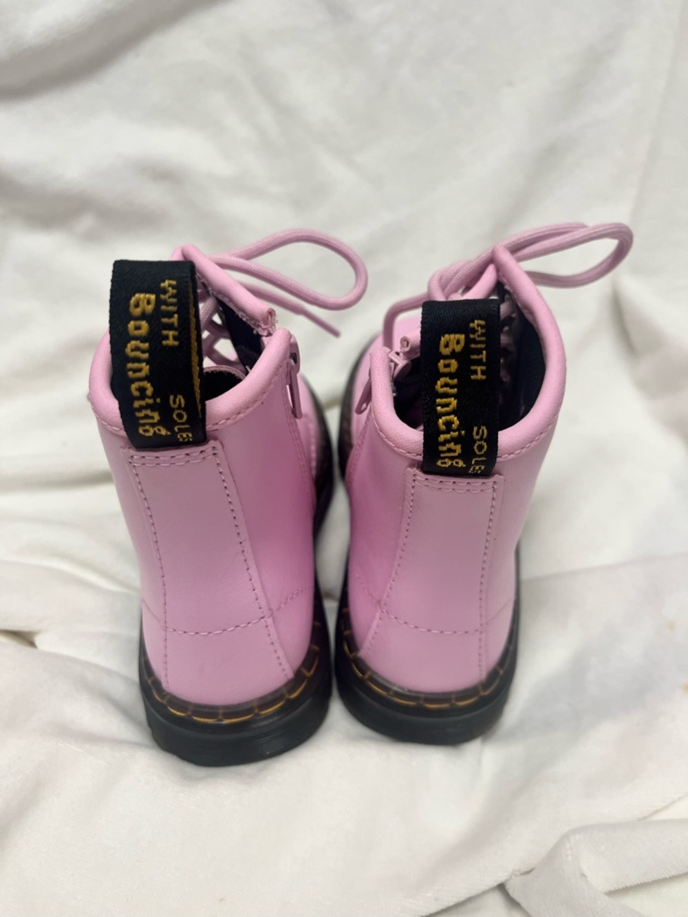 Girls Dr Martens Zavala J Combat Boot - Picture 4 of 7